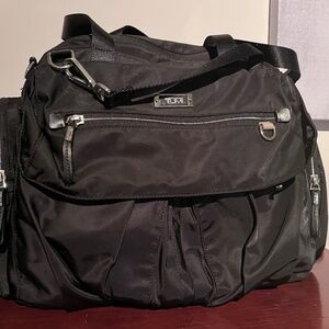 Tumi Black Nylon Travel Bag